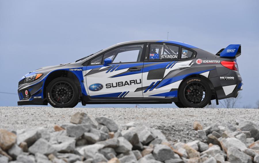  Subaru WRX STI Rallycross 2018 года  (фото 2 из 15)